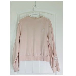 Adidas | Sweatshirt | Light Pink | Size Large